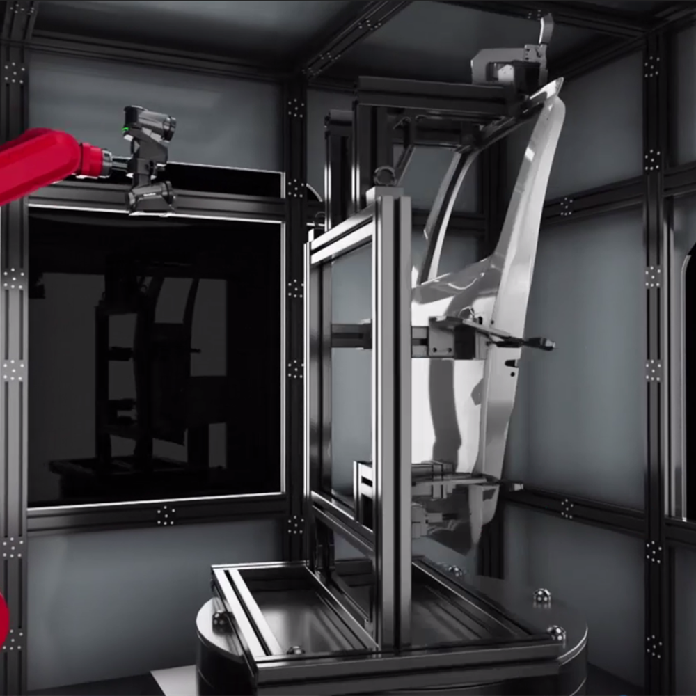 MarvelScan Galaxy Robotised Versatile 3D Scanning System for Aerospace Industry